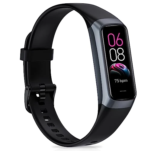 Fitness Watch with Heart Rate, Blood Pressure, Sleep Tracking, AMOLED Screen, Waterproof — Smartwatches, Moremore