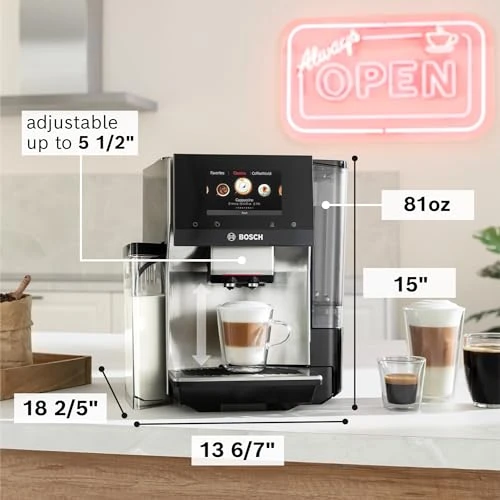 Fully Automatic Espresso and Coffee Machine — Coffee & Espresso Combos, BOSCH