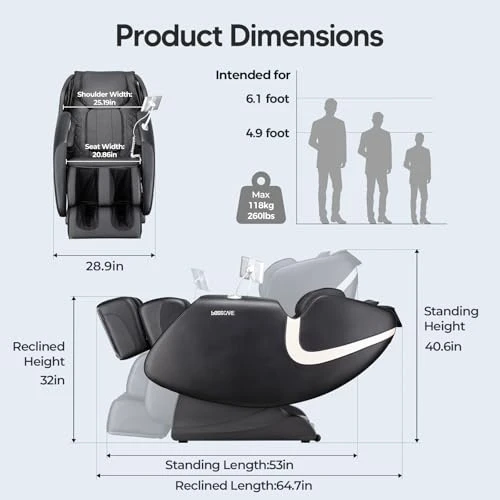 Massage Chair Full Body — Back Relief Solutions, BOSSCARE