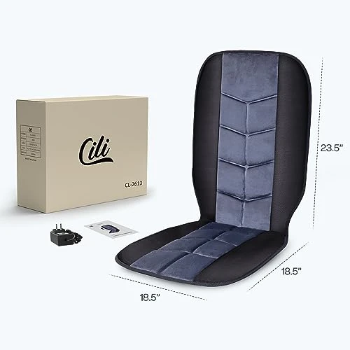 Massage Chair Pad with Heat — Back Relief Solutions, CILI