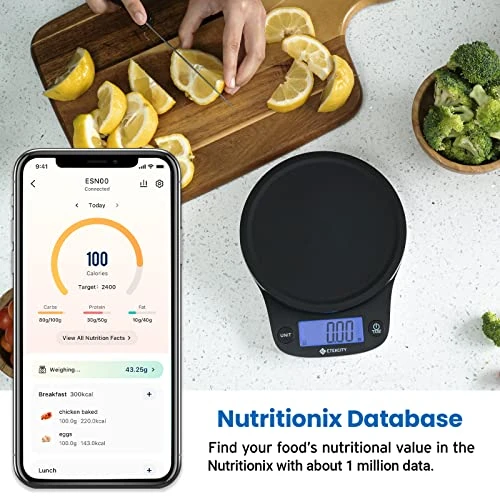 Nutrition Smart Food Kitchen Scale — Weight Management Tools, Etekcity
