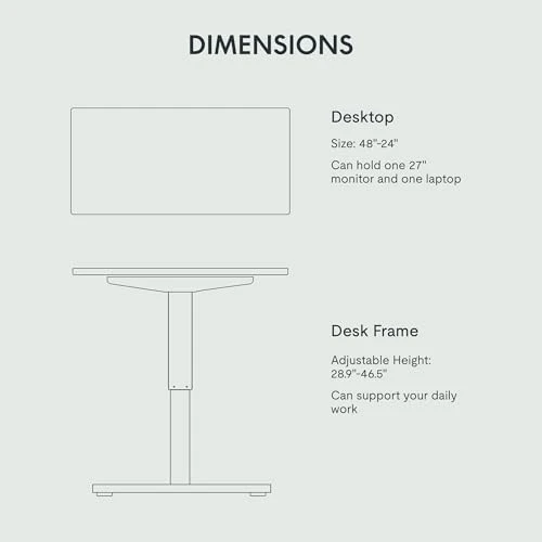 One-Piece Standing Desk — Workspace Solutions, FLEXISPOT
