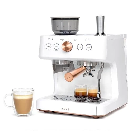 Semi Automatic Espresso Machine with Milk Frother — Coffee & Espresso Combos, Café