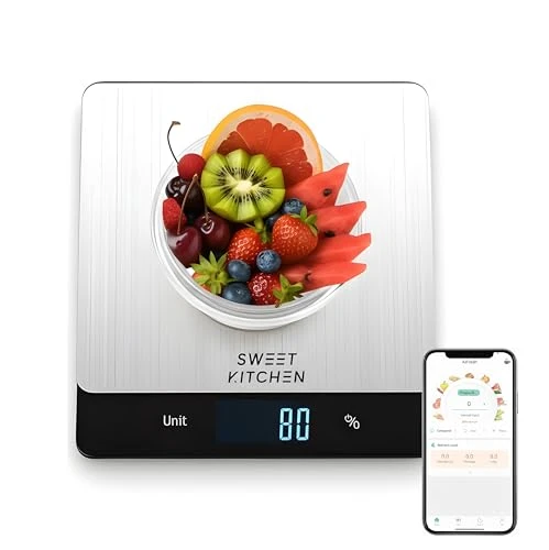 Smart Food Scale with Nutritional Calculator — Weight Management Tools, SWEET KITCHEN