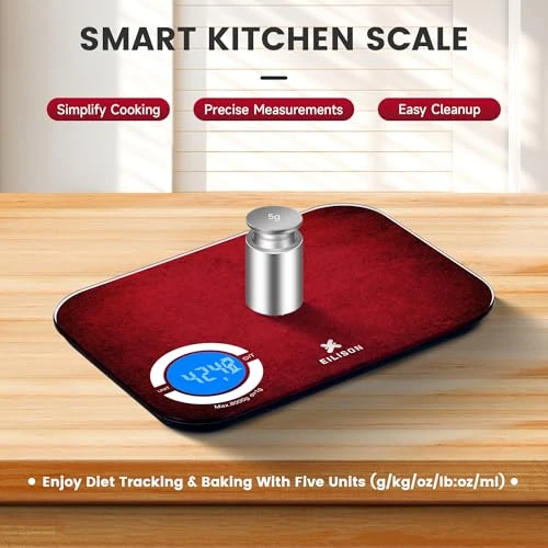 Smart Kitchen Scale with Bluetooth App — Weight Management Tools, EILISON