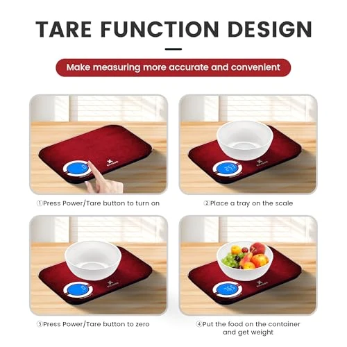 Smart Kitchen Scale with Bluetooth App — Weight Management Tools, EILISON