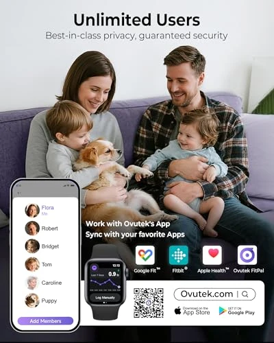 Smart Scale for Body Weight — Body Composition Analysis, OVUTEK