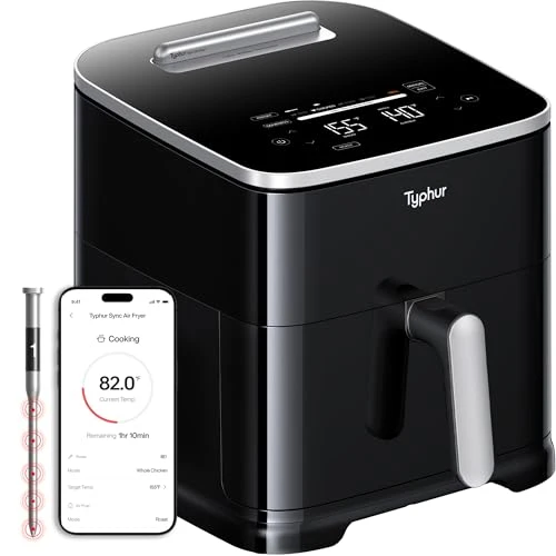 Sync Air Fryer with Built-in Wireless Meat Thermometer — Air Fryers, Typhur