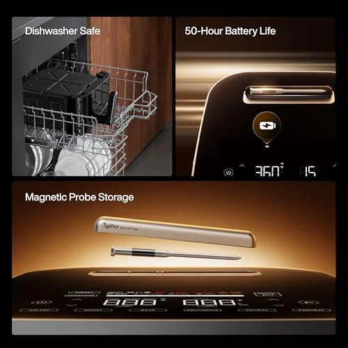 Sync Air Fryer with Built-in Wireless Meat Thermometer — Air Fryers, Typhur