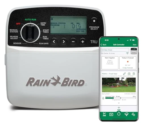 Timer and Smart WiFi Module Bundle for Indoor Irrigation Sprinkler Controller — Controllers, Rain Bird