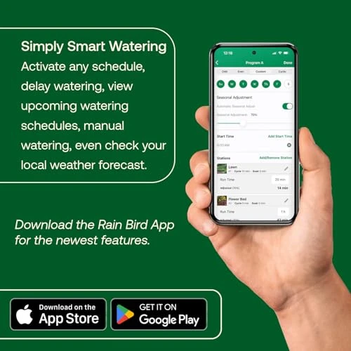 Timer and Smart WiFi Module Bundle for Indoor Irrigation Sprinkler Controller — Controllers, Rain Bird