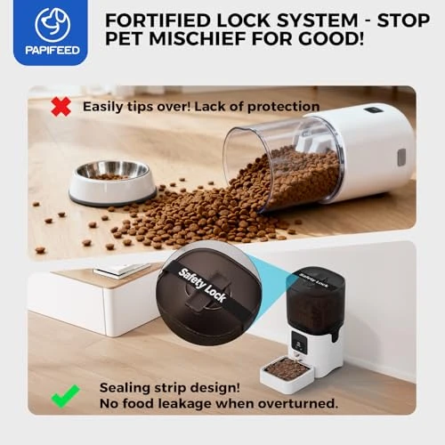 Automatic Cat Food Dispenser with Slow Feeding Mode — Automatic Feeders, PAPIFEED