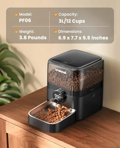 Cordless WiFi Automatic Cat Feeder — Automatic Feeders, oneisall