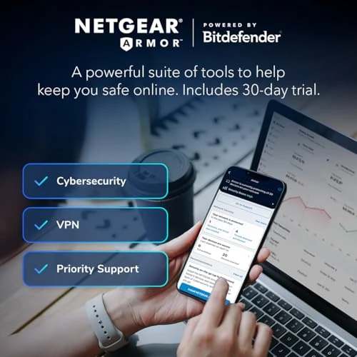 Dual-Band WiFi 7 Mesh Network System — Routers, NETGEAR