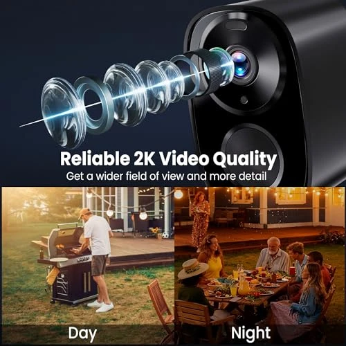 Enhanced 2K UHD Security Camera Wireless Outdoor — Outdoor Security Cameras, realhide