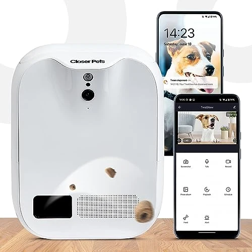Indoor Security Camera with Treat Dispenser — Cameras & Monitors, Closer Pets