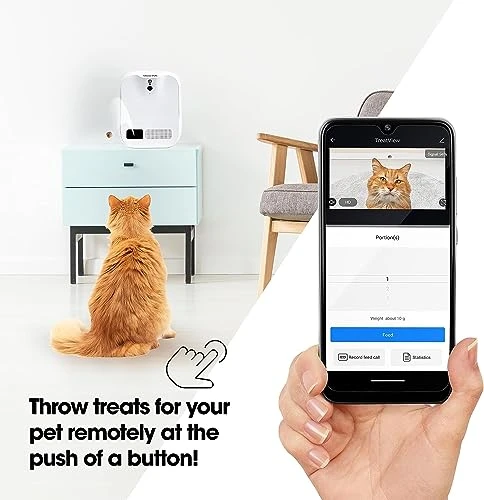 Indoor Security Camera with Treat Dispenser — Cameras & Monitors, Closer Pets