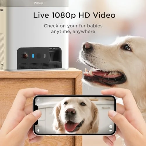 Interactive WiFi Pet Monitoring Camera with Treat Dispenser — Cameras & Monitors, Petcube