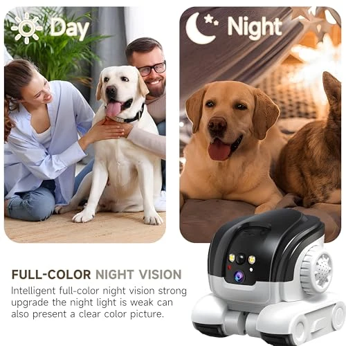 Movable Dual-Lens Indoor Pet Camera — Cameras & Monitors, OROMVO