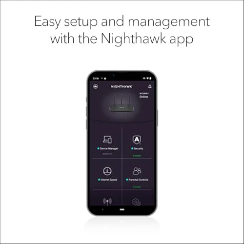 Nighthawk 4-Stream AX4 Up to 3 Gbps Wireless Speed WiFi 6 Router - Certified Refurbished — Routers, NETGEAR