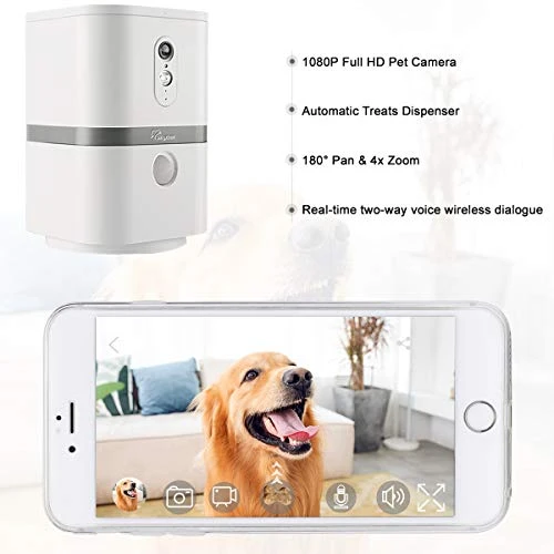 Pet Camera with Treat Dispenser — Cameras & Monitors, SKYMEE