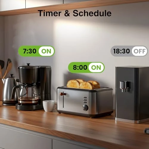 Smart Plug Outlet Extender with Surge Protection — Power Solutions & Surge Protection, GHome Smart