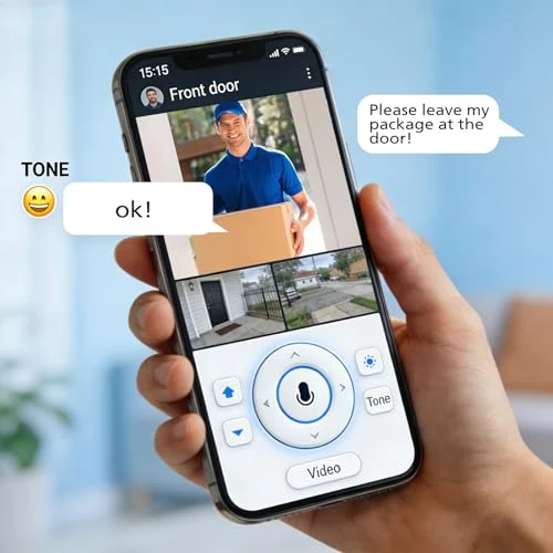 Solar Security Camera Outdoor Wireless — Dome Surveillance Cameras, KEPEAK