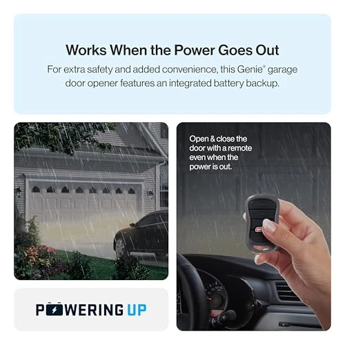 StealthDrive Smartphone-Controlled Belt Drive Garage Door Opener — Opener Systems, Genie