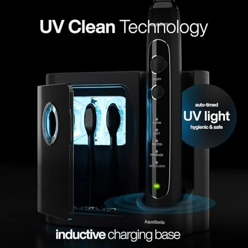Ultra-Whitening Electric Toothbrush — Ultrasonic, AquaSonic
