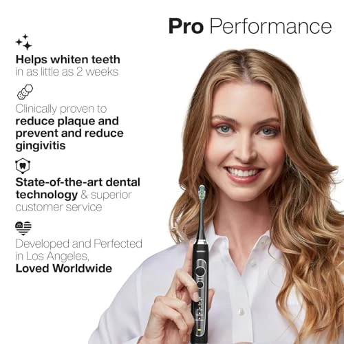 Ultra-Whitening Electric Toothbrush — Ultrasonic, AquaSonic