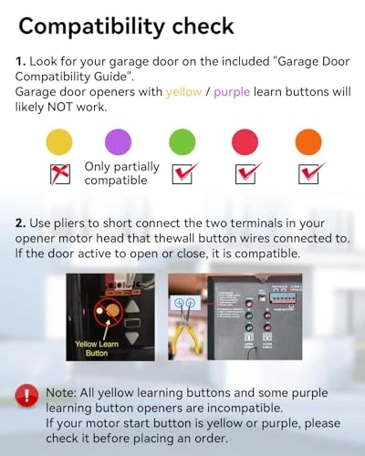 Universal WiFi Garage Door Remote Controller — Keypads & Remotes, YIKQIDIS