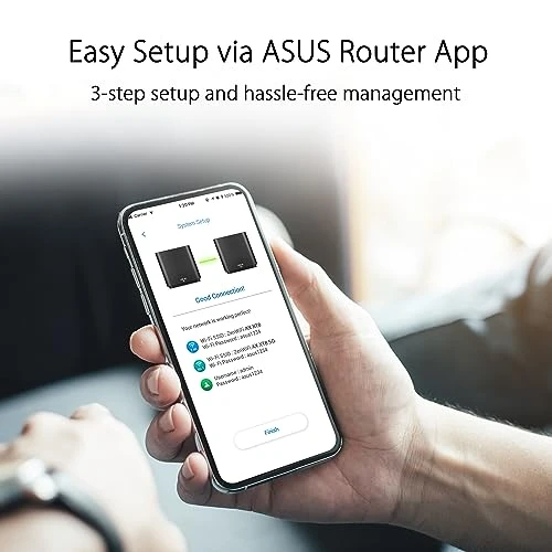 Whole-Home Tri-Band Mesh WiFi 6 System — Routers, Asus