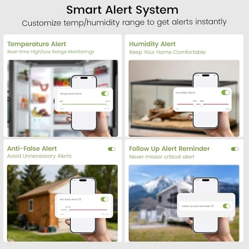 WiFi Reptile Hygrometer Indoor Thermometer — Hygrometers, MOCREO