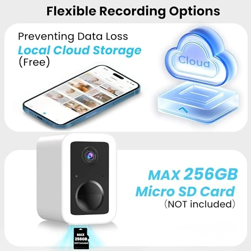 Wireless Outdoor Security Camera with Spotlight and Siren — Outdoor Security Cameras, vebiliki