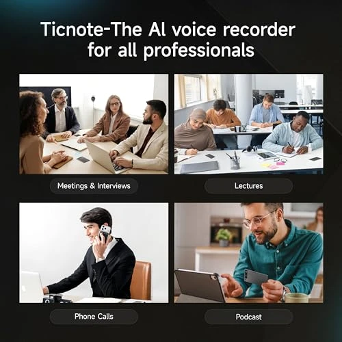 AI Voice Recorder with Transcription and Summary — Voice Recognition & Productivity Software, Mobvoi