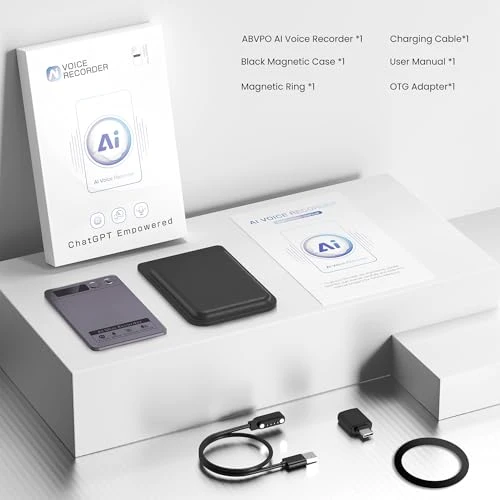 AI Voice Recorder with Transcription and Summarization — Voice Recognition & Productivity Software, ABVPO