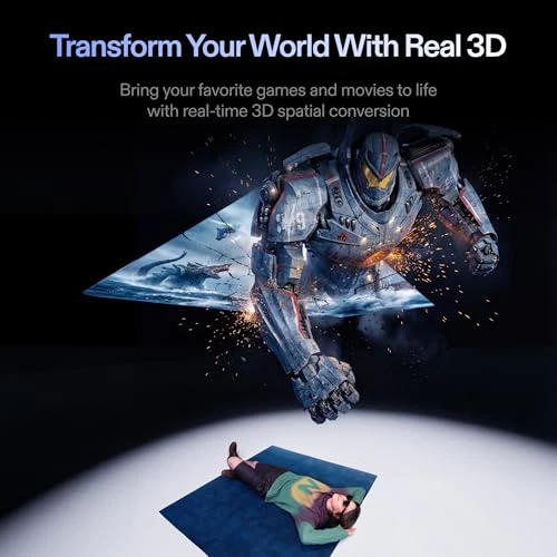 AR Glasses with 500-Inch Virtual Screen — Immersive Viewing, XREAL