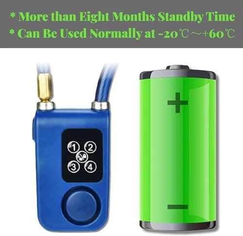 Chain Lock with Alarm — Chain, VINGVO