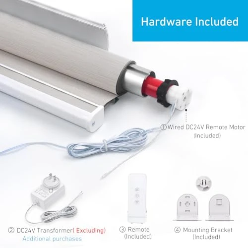 Electric Roller Blinds/Shades Motor Kit — Roller, Rollerhouse