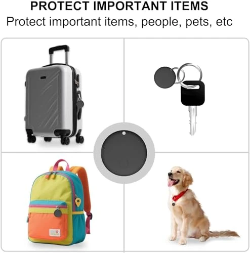 GPS Tracker for Vehicles, Hidden Tracking Device, Smart Tag with Audio — Item Locators, MIUXGIO