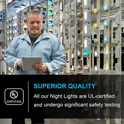 LED Night Light, Plug-in, Dusk to Dawn Sensor, Warm White, 2 Pack — Night Lights, GE