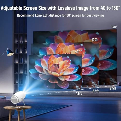 Mini Projector with WiFi and Bluetooth — Home Theater Projectors, Pisodawn