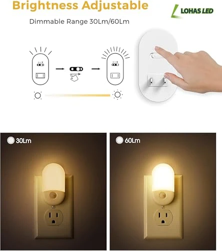 Motion Sensor Night Light — Night Lights, L LOHAS LED