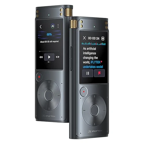 Offline Voice Recorder with Playback — Translator Device, iFLYTEK