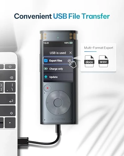 Offline Voice Recorder with Playback — Translator Device, iFLYTEK