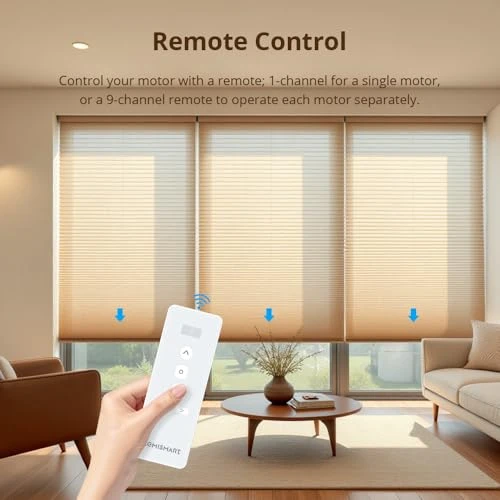 Rechargeable Roller Blinds Motor for 38mm Tube — Honeycomb, Blindsmart