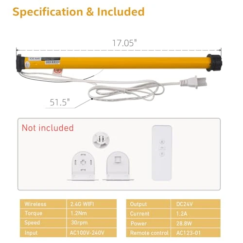 Smart Blinds Motor — Top Motor, Sortfle