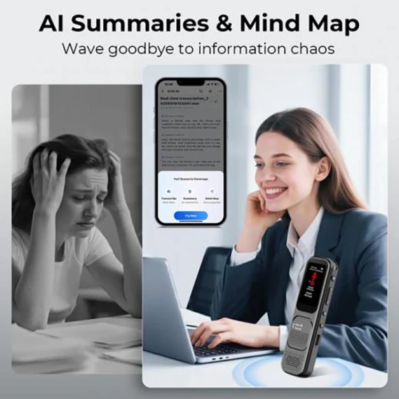 Smart Noise Reduction Voice Recorder