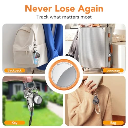 Tracker Tags 4-Pack — Item Locators, Tukio