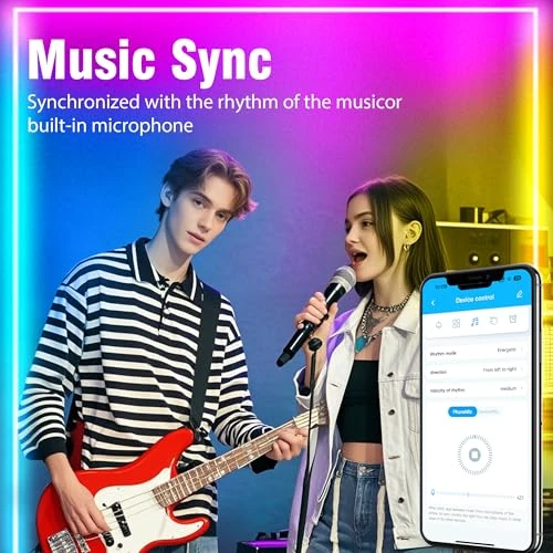 100ft Color Changing LED Strip Lights Kit with Remote and App Control — LED Strips, VOLIVO